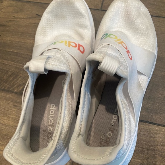 Adidas cloud foam slip on rainbow - Picture 6 of 6